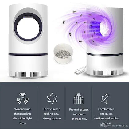 USB Power Electric Indoor Mosquito and Insect Killer With UV Light LED Mosquito Lamp